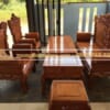 Bộ Louis Hoàng Gia gỗ gõ đỏ 6 món