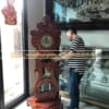 Đồng hồ cây mẫu hoa lá tây