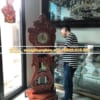 Đồng hồ cây mẫu hoa lá tây