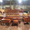 Bộ tần thủy hoàng tay 12 gỗ hương đá của anh Hướng ở Nam Định