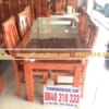 Bàn ghế ăn giá rẻ gỗ sồi nga