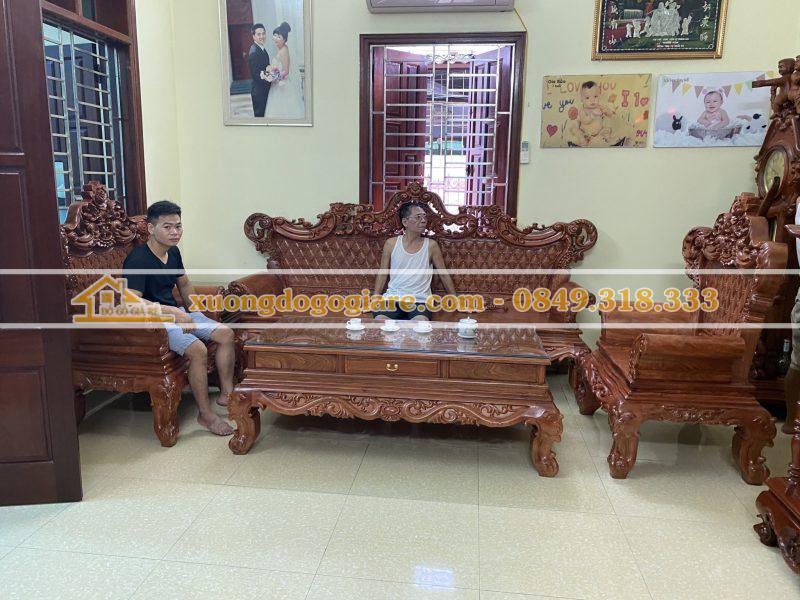 Bộ Louis Hoàng Gia chân 14 mẫu 2020 - chú Thành, Từ Sơn, Bắc Ninh