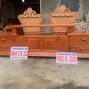 Kệ sofa gỗ hương đá hàng dày