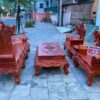 Bàn ghế hoàng gia đại V4 chân 14 mẫu mới nhất 2021