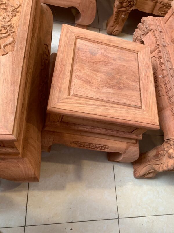 Bộ bàn ghế tần thuỷ hoàng tay 14 hàng siêu vip gỗ hương
