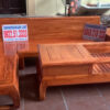 Bàn ghế sofa góc gỗ hương đá - anh Sơn  - Vĩnh phúc